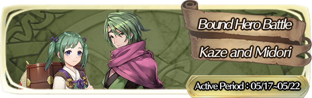 Bound Hero Battle: Kaze & Midori Banner