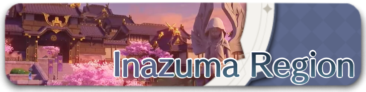 Genshin - Inazuma Map Guide Slim