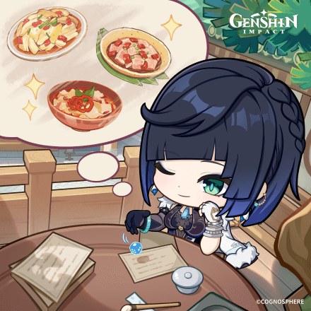 Genshin Impact - Yelan Birthday Art 2024