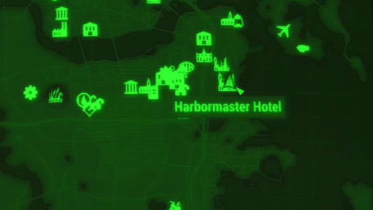 Fallout 4 - Harbormaster Hotel Location