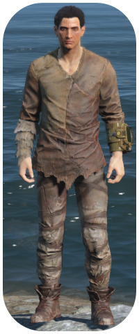 Child of Atom Brown Rags Image