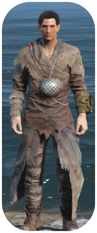 Child of Atom Long Brown Rags Image