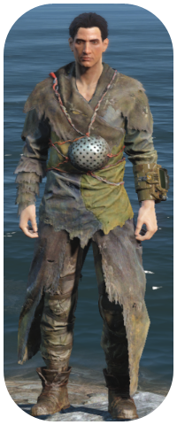 Child of Atom Long Green Rags Image