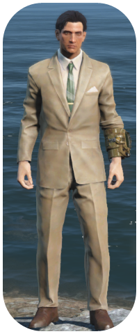 Clean Tan Suit Image