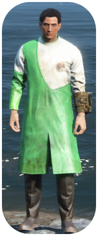 Dirty Green Institute Division Head Coat Image