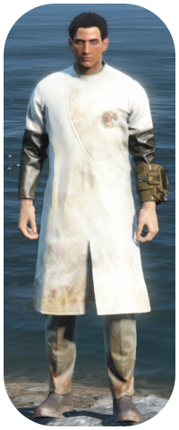 Dirty Black Institute Lab Coat Image