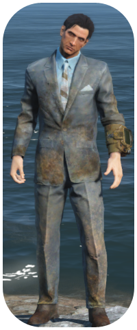 Dirty Blue Suit Image