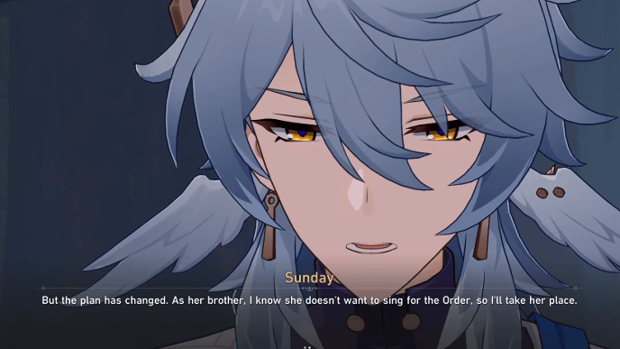 Honkai Star Rail - Sunday Sacrifices Himself for Gopher Wood