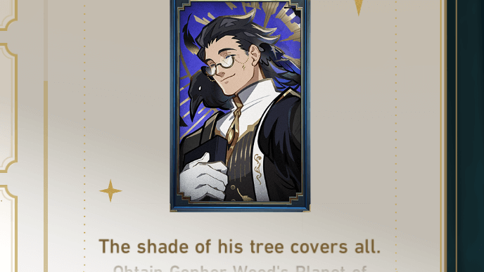 Honkai Star Rail - Gopher Wood Dreamscape Pass Sticker