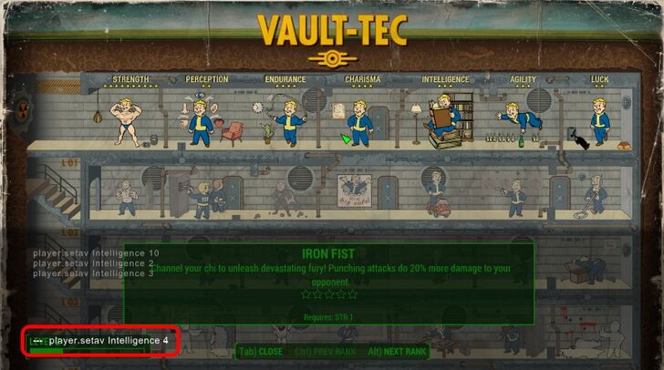 Fallout 4 - Intelligence 4