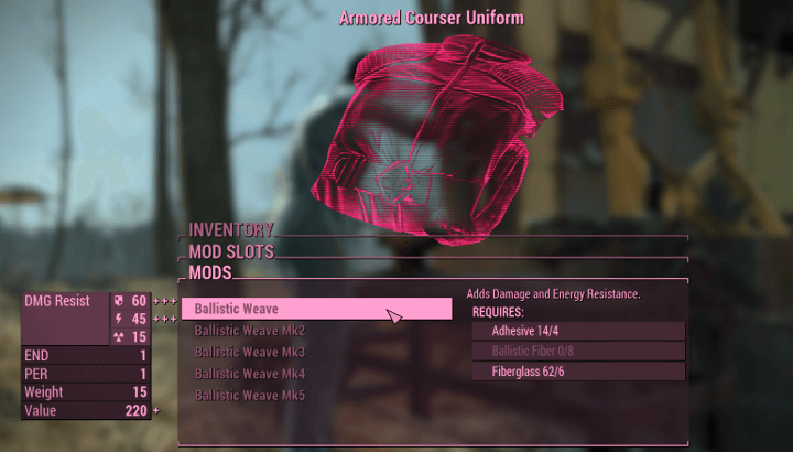 Fallout 4 - Ballistic Weave