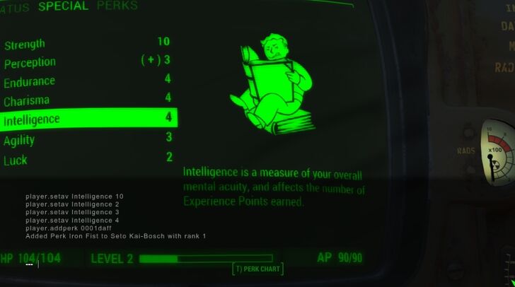 Fallout 4 - Respec on PC