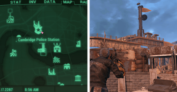 Fallout 4 - Cambridge Police Station Map