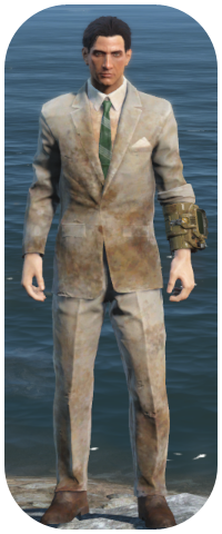 Dirty Tan Suit Image
