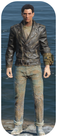 Greaser Jacket and Jeans Image