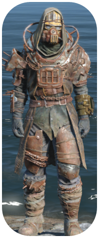 Helmeted Cage Armor Image