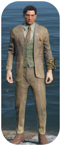 Patched Suit Image
