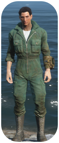Mechanic Jumpsuit (Green) Image