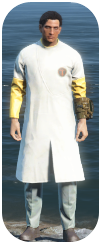 Yellow Institute Lab Coat Image