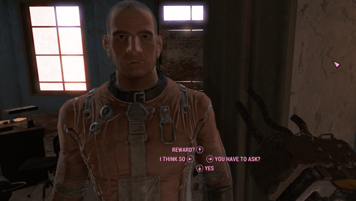 Fallout 4 - Talk to Knight Rhys