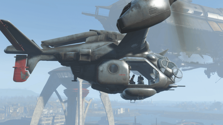 Fallout 4 - Board the Vertibird