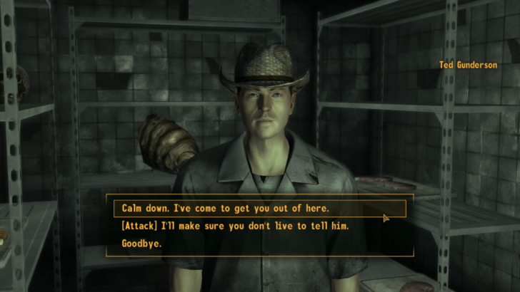 Fallout New Vegas - Ted Gunderson