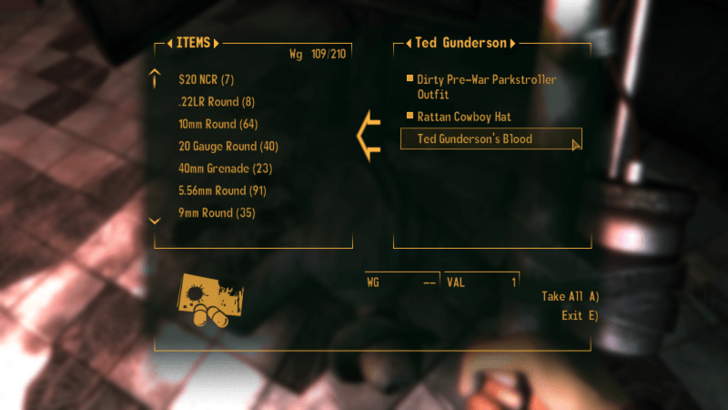 Fallout New Vegas - Ted Gunderson