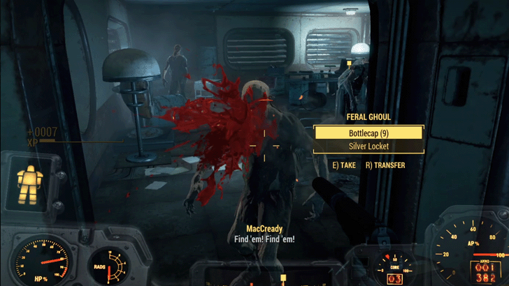 Fallout 4 - Feral Ghouls in Executive