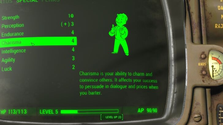 Fallout 4 - Charisma