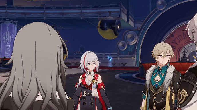 Honkai Star Rail - Speak with Topaz, Aventurine, and Dr. Ratio