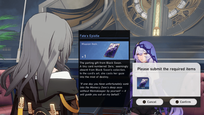 Honkai Star Rail - Speak with Black Swan 2