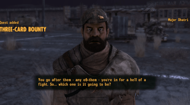 1 Major Dhatri Location - Three Card Bounty