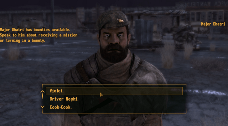 2 Choose a Target - Three Card Bounty