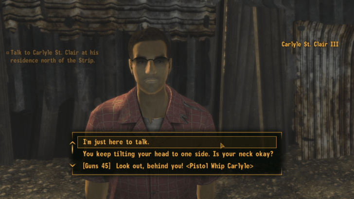 Fallout New Vegas - Carlyle St. Clair