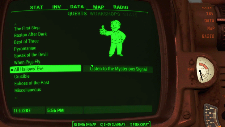 Fallout 4 - Listen to the Mysterious Signal
