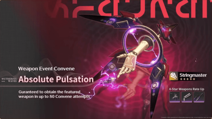 Wuthering Waves - Stringmaster Weapon Convene Banner