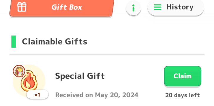 Pokemon Sleep - Entei Biscuit Gift