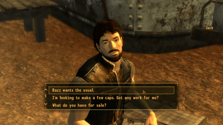 Fallout New Vegas - Razz route