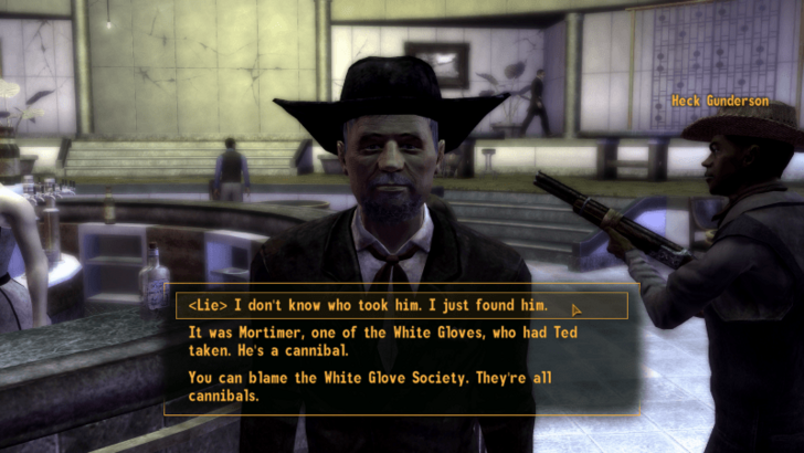 Fallout New Vegas - Lie to Heck