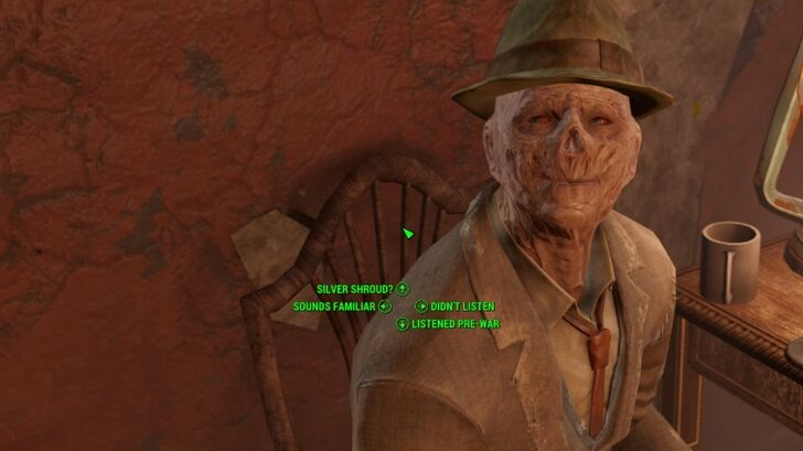 Fallout 4 - Begin Silver Shroud Quest