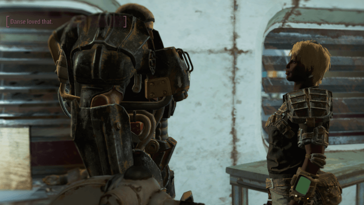 Fallout 4 - Talk to Paladin Danse After