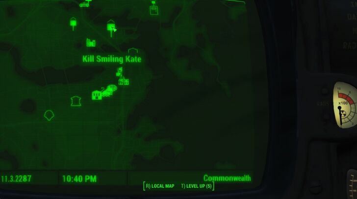 Fallout 4 - Smiling Kate Map