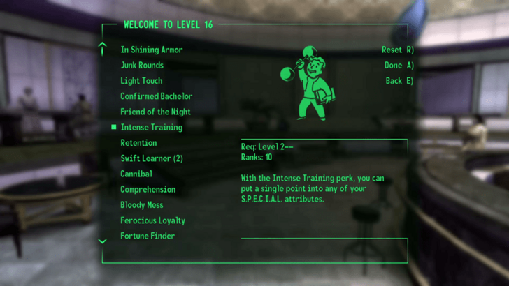 Fallout New Vegas - Intense Training