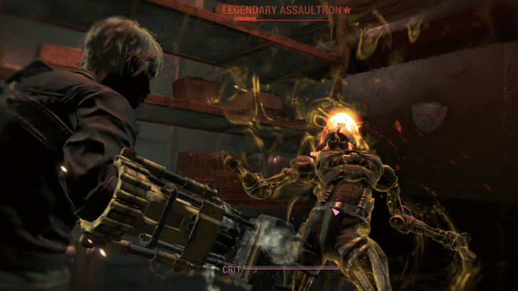 Fallout 4 - Assaultron Battle