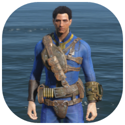 Sturdy Leather Chest Piece Image