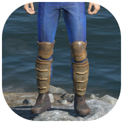 Leather Left Leg Image