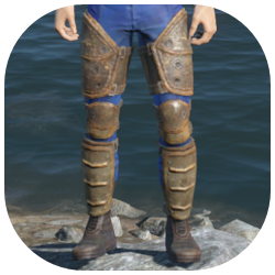 Sturdy Leather Leg Image