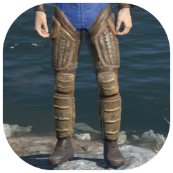 Heavy Leather Leg Image