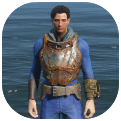 Sturdy Metal Chest Piece Image