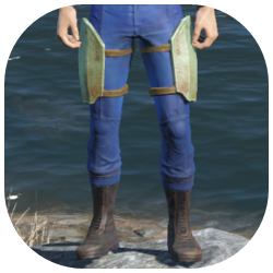 Combat Armor Left Leg Image